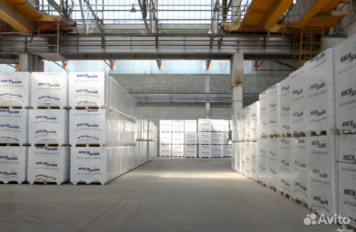 Инси газоблок ГОСТ с завода