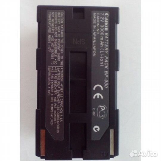 Аккумулятор canon bp-930