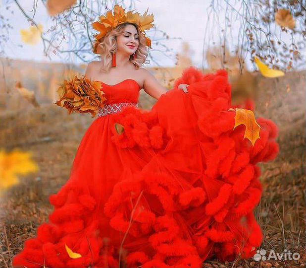 Платье облако