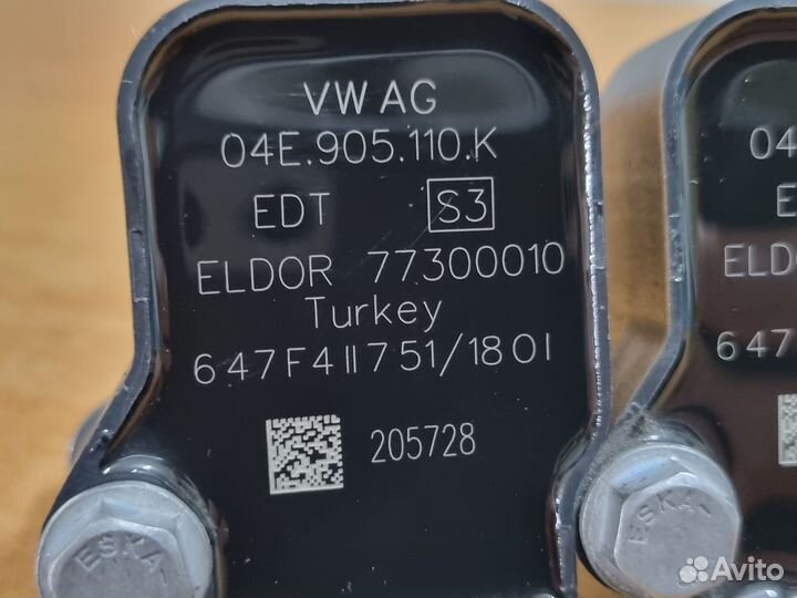 Катушка зажигания cwvb фольксваген поло 2019 год