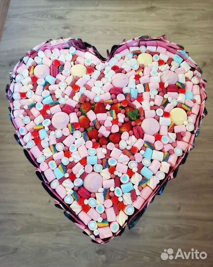 Шикарный букет из зефира/сладкий и съедобный букет