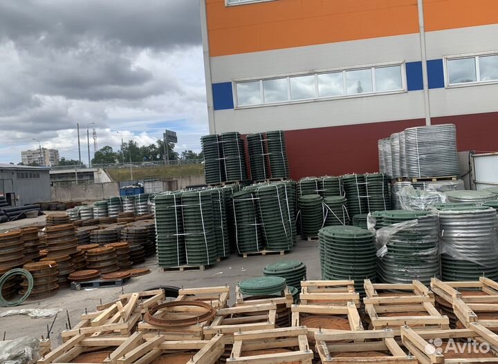 Люк чугунный круглый