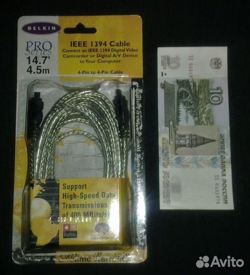 Samsung и Цифровой Кабель iEEE-1394 FireWire iLink