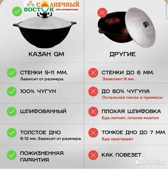 Казан чугунный