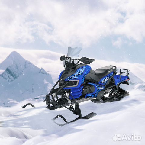 Снегоход promax arctic 400 синий
