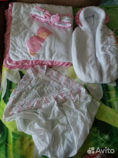 Конверт на выписку для девочки