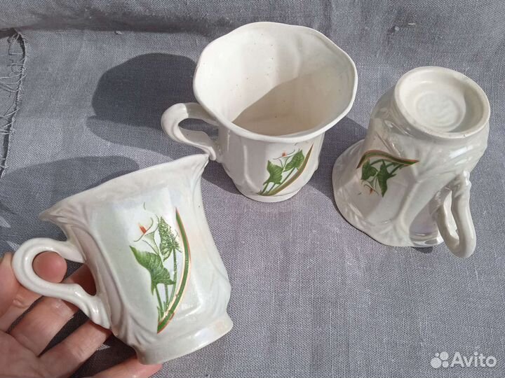 Кофейные чайные чашки набором 3шт