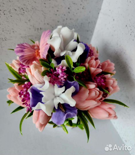 Мыло ручной работы букеты