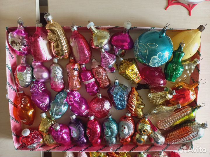 Елочные игрушки СССР