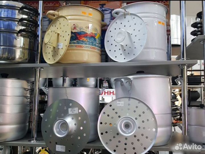 Мантоварка алюминиевая