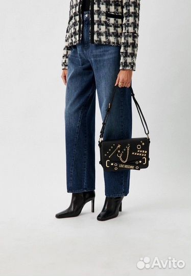 Женская сумка на плечо love moschino оригинал