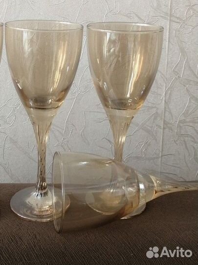 Набор бокалов для вина 6шт. новые