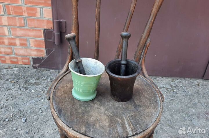 Ступка с пестиком старинная