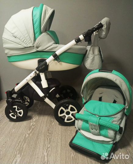 Коляска 2в1 Adamex Barletta