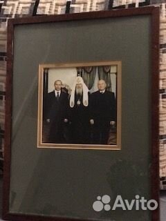 Фото Путин, Алексий II и Лужков