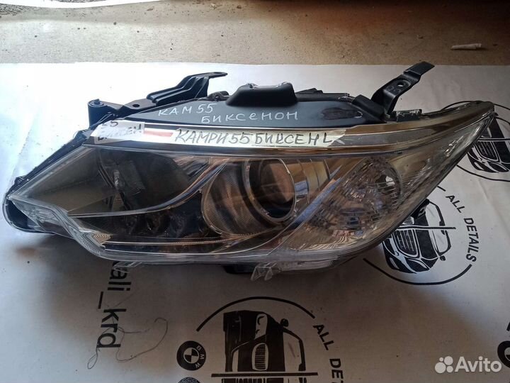 Фара левая на Тойота Камри 55