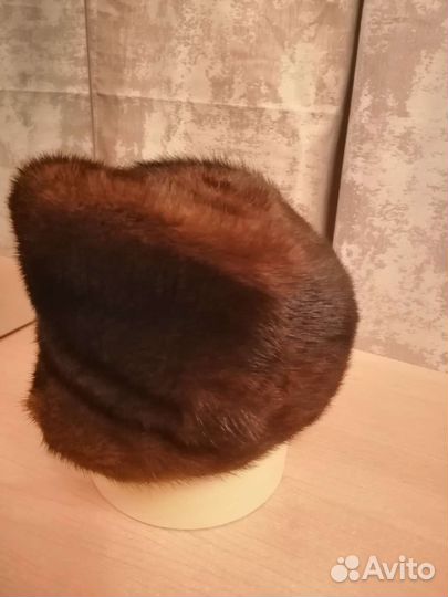 Шапка норковая женская бу