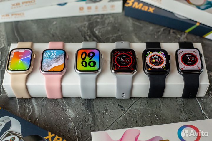 Apple watch 8,9 серия Смарт часы Гарантия Доставка