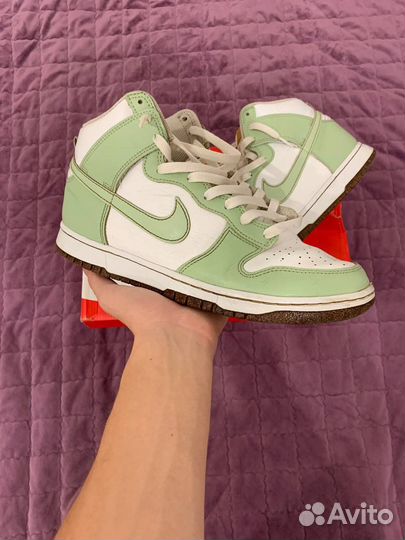 Nike dunk inspected by swoosh