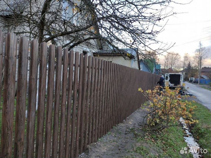 Забор под ключ