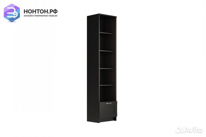 Стеллаж Сириус венге с одним ящиком