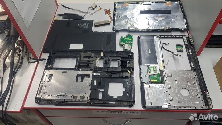 Asus K50AB в разборе, платы нет