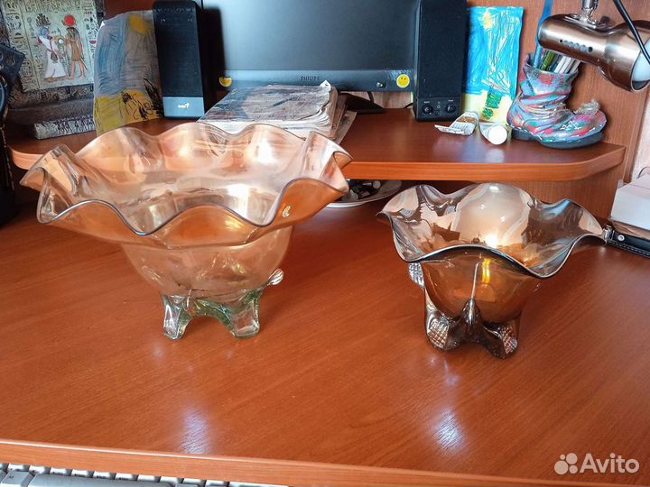 Хрустальные вазочки