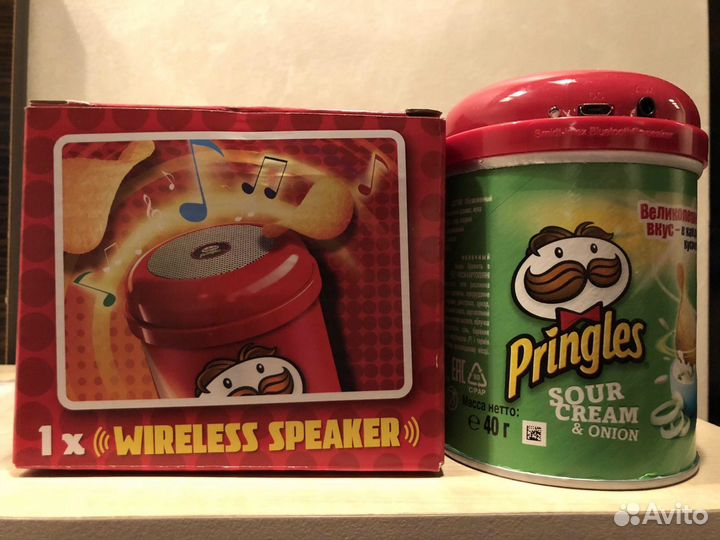 Портативная колонка Pringles