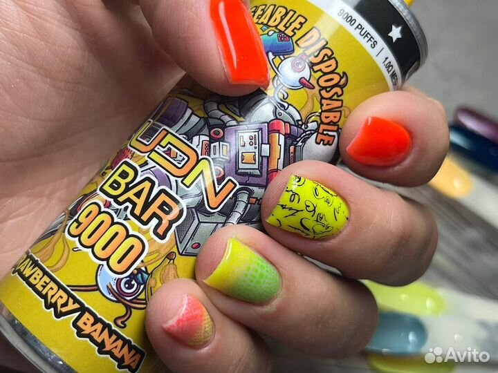 Наращивание ногтей педикюр