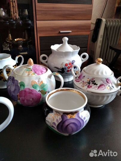 Молочники, сахарницы СССР