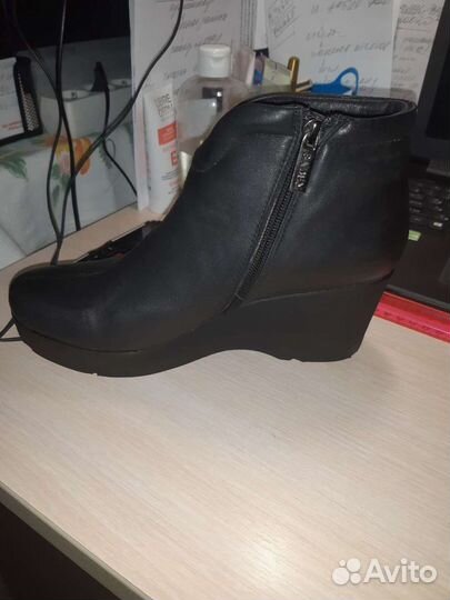Ботильоны кожа 38