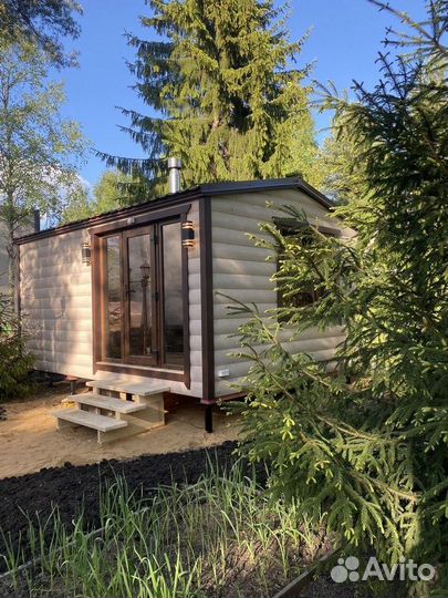 Баня каркасная под ключ