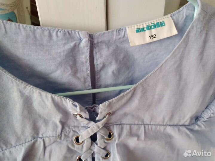 Блузка для девочки 152 х/б