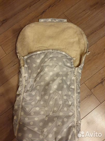 Зимний конверт в коляску