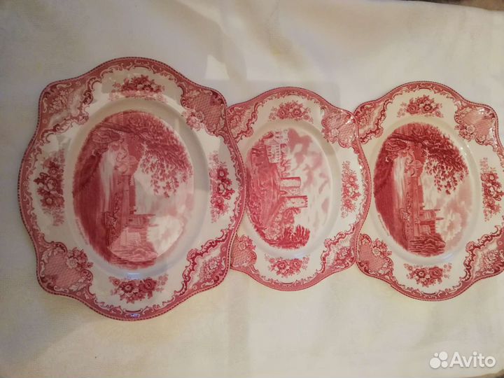 Блюдо салатники Англия винтаж