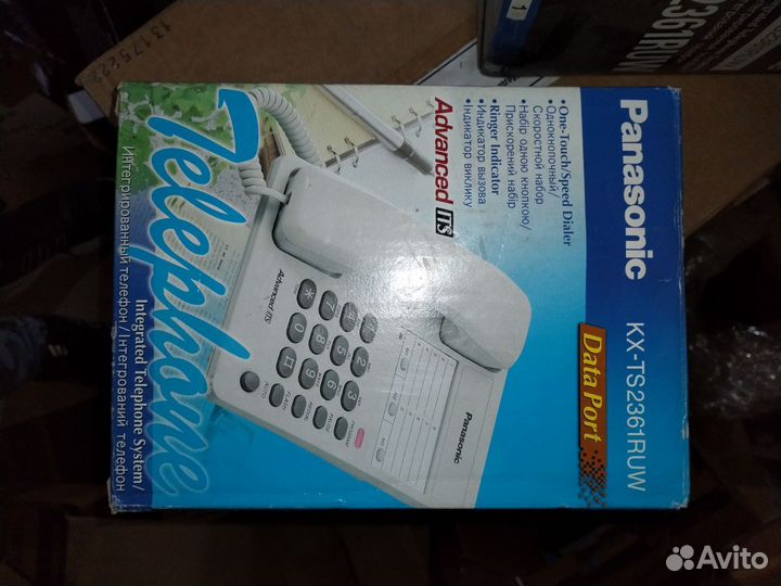 Panasonic стационарный телефон новый
