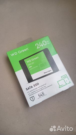 Ssd wd green 240 gb