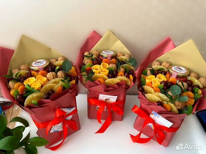 Съедобные букеты