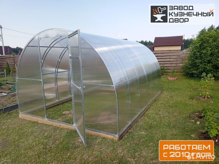 Теплица из поликарбоната 3 на 6