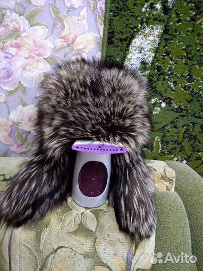 Шапка ушанка женская