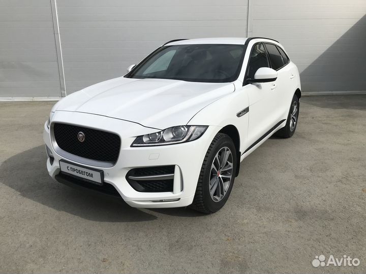 Jaguar F-Pace 2.0 AT, 2019, 82 000 км