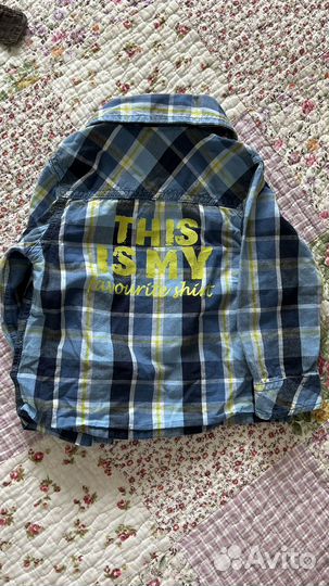 Рубашка детская для мальчиков