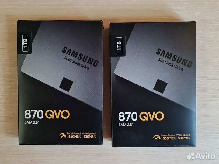 Внутренний SSD Samsung 870 QVO (1 TB)