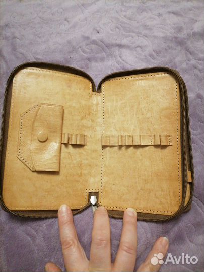 Пенал из крокодиловой кожи