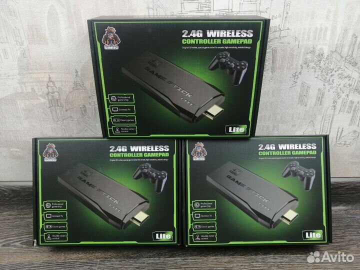 Игровая приставка Stick 4k 64Gb /10тыс Ретро игр