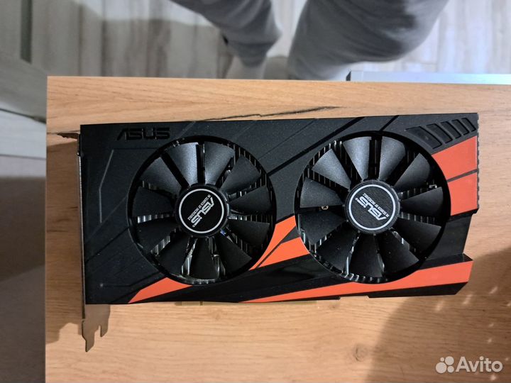 Видеокарта gtx 1050ti 4gb Asus