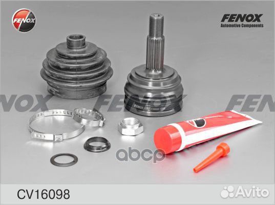 Шрус наружный перед прав/лев CV16098 fenox