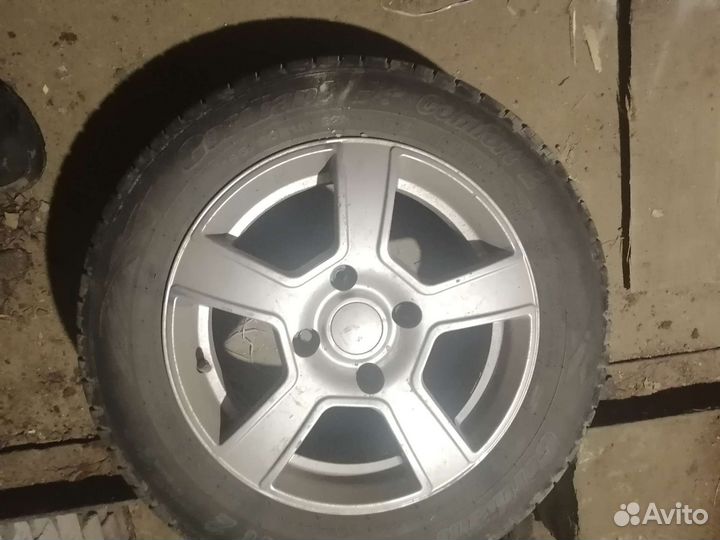 Колеса в сборе 15r 4*114.3 на летней резине