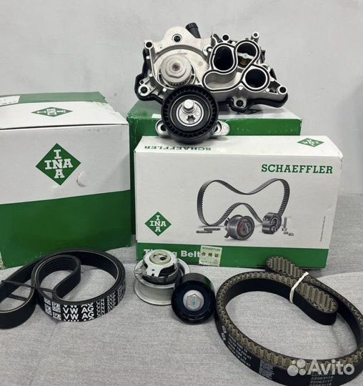 Комплект ремня грм polo/поло rapid octavia jetta