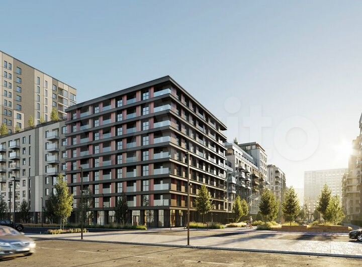 2-к. квартира, 78,7 м², 6/17 эт.